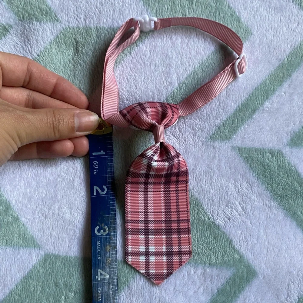 Pink pup tie - Picture 6 of 11